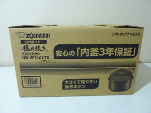 未使用 象印 NW-VF10K1-TA ブラウン 炊飯器 IH炊飯ジャー 極め炊き 5.5合炊き ZOJIRUSHI 24年製 激安 爆安 1円スタート