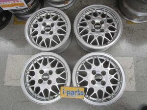 越谷　VW純正OP　BBS　14インチホイール　４本　6.5J　4H　100　OFF38　越谷