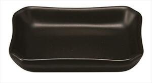 ロマネスク長角灰皿（黒）10個セット T124-80-51