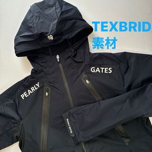 L/5新品/PEARLY GATES/パーリーゲイツ/メンズ/秋冬/高機能/ストレッチブルゾン/かっこいい/フード付きフルジップジャケット/サンプル品/紺