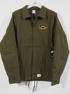 ☆WTAPS×VANSダブルタップス×バンズ☆【181BWVND-JKM1】コーチ ジャケット ミリタリー アウター coach jacket military outerwear