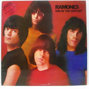 RAMONES-End Of The Century (UK オリジナル LP+インナー/ステッカー付ジャケ)