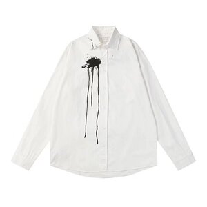 Maison Margiela メゾン マルジェラ 上着 シャツ 長袖 ホワイト サイズ M TN 1