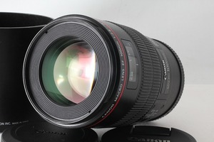 ◆超極上美品◆キヤノン Canon EF 100mm F2.8L Macro IS USM フード付◇46338