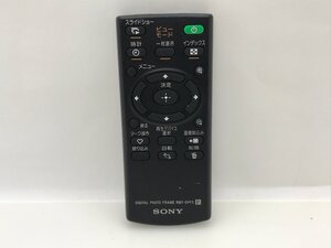 SONY　デジタルフォトフレームリモコン　RMT-DPF5　中古品F-6443