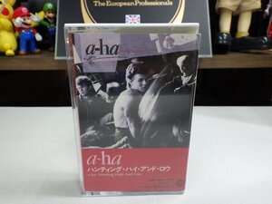 棚01｜【カセットテープ｜cassette tape】WARNER PIONEER　a-ha - ハンティング・ハイ・アンド・ロウ｜アーハ