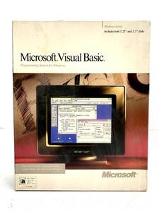 希少　Microsoft　Visual　Basic　Programming System Windows　91年 7920 08