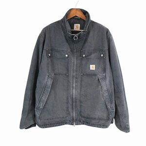 Carhartt カーハート ジャケット アウトドア キャンプ アウター 防寒 thinsulate ブラック (メンズ) 中古 古着 O7594