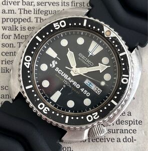 SEIKO セイコー SCUBAPRO450 スキューバプロ450 6306-7001 サードダイバーズ 3rd DIVER