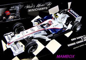 【フリマ】PM☆1/43 400080104 BMW ザウバー F1.08 2008 R.クビカ 初優勝カナダGP 限定　4824台