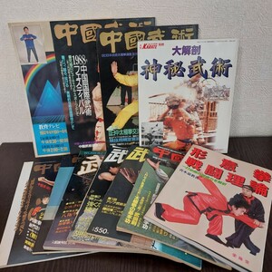 中国武術 うーしゅう 1987 雑誌 マガジン 形意拳 戦闘理論 格闘技通信 増刊号 大解剖 神秘武術 気功専科 帯津良一 太極拳 ブルース・リー