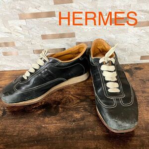 HERMES エルメス　シューズ　スニーカー　ブラック