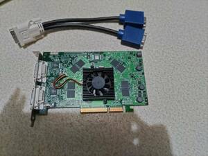 【中古動作品】Matrox Parhelia-512後期型メモリ256MB MGI PH-A8X256PDPI※AGP3.0（AGP4X/8X