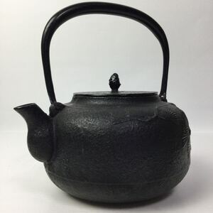 南部鉄器 鉄瓶 茶道具 松 煎茶道具 急須 南部鉄瓶 アンティーク レトロ 