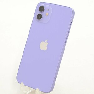 Apple iPhone12 128GB Purple A2402 MJNJ3J/A バッテリ81% ■SIMフリー★Joshin4026【1円開始・送料無料】