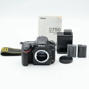 【新品級】★ショット数「3,610回」Nikon ニコン D750 ボディ #2335