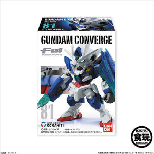 バンダイ　食玩 FW GUNDAM CONVERGE FWガンダムコンバージ No.81 ガンダムダブル オークアンタ OO QAN(T)　新品未開封品