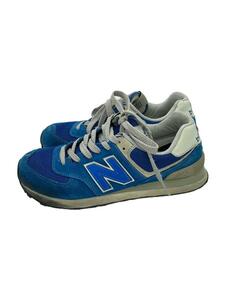 NEW BALANCE◆ローカットスニーカー/-/BLU/ML574