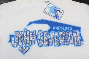 YTS73東洋Sジョンセバーソン 半袖TシャツUSA製John SeversonサンサーフSUN SURF地図 波 ビッグウェーブ