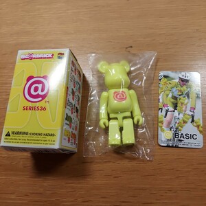 ベアブリック　BE@RBRICK　シリーズ36　ベーシック　BASIC「@」箱・カード付き