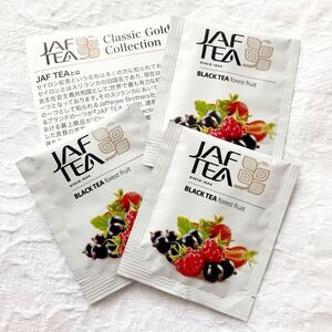 k60)紅茶 ティーバッグ フルーツ ワイルドベリー フレーバー セイロンティー 3P JAF TEA BLACK TEA forest fruit Classic Gold Collection