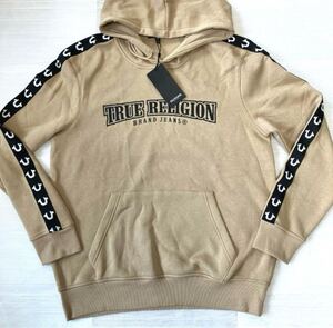 送料無料 新品 TRUE RELIGION TAPING PULL HOODIE