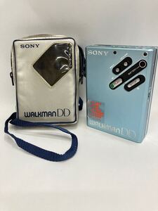 【レア】WALKMAN SONY WM-DD カセットウォークマン ケース付き