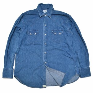 orSlow オアスロウ BEAMS EXCLUSIVE WESTERN SHIRTS ウエスタンシャツ デニムシャツ 長袖 2サイズ メンズ M019243