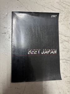 BEET JAPAN カタログ　ゼファー400 Z400FX gpz400f cbr400f cbx400f 当時　ビート