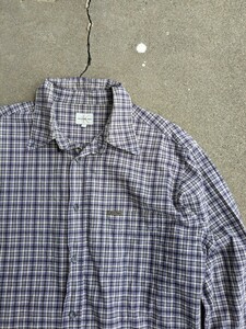 デザイン◎　カルバン・クライン　Calvin Klein　Vintage shirt usa チェック 長袖 シャツ