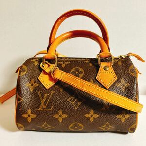 ★1円〜★本物★LV ルイヴィトン LOUIS VUITTON M41534 モノグラム ミニスピーディ 2way ポーチ ミニバッグ ハンドバッグ ショルダー