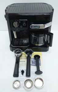 DeLonghi コンビコーヒーメーカー ブラック BCO410J-B(美品)