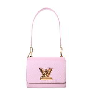 美品 LOUIS VUITTON ツイストPM ショルダー バッグ - ピンク ルイヴィトン KL4BLQLC05