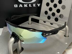 偏光★OAKLEYオークリー RADAR EV レーダーイーブイ 黒ブラック/GOLD POLARIZEDゴールドミラー USA製サングラス 釣りランニング