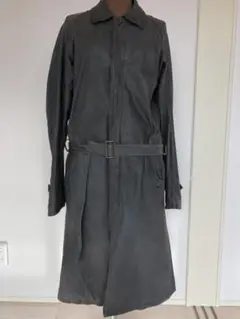 sisii leather coat 比翼　ベルトコート　レザーコート　シシ