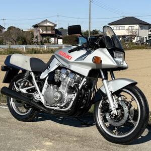 GSX750S カタナ 実動 書類付き GS75X 昭和57年 絶版 旧車 スズキ 検）GSX CBR RR ZXR FZR XJR CB XS CBX FX ZRX VFR ゼファー ハヤブサ 刀