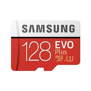 Samsung EVO Plus 128GB microSDXC UHS-I U3 Samsung EVO plus マイクロSD