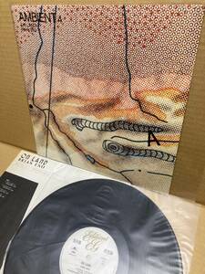 PROMO 28MM 0142！美盤LP！ブライアン・イーノ Brian Eno / Ambient 4 (On Land) Polydor 見本盤 プロモ ROXY MUSIC SAMPLE 1982 JAPAN NM