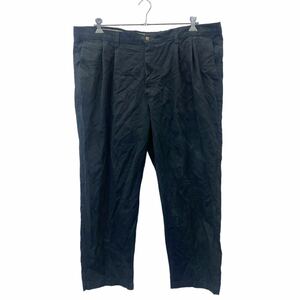 DOCKERS ワークパンツ チノパンツ W46 ドッカーズ ビッグサイズ ブラック 古着卸 アメリカ仕入 2406-833