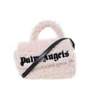 Palm Angels 2way ボア ショルダーバッグ - アイボリー パームエンジェルス KL4BUBUK21