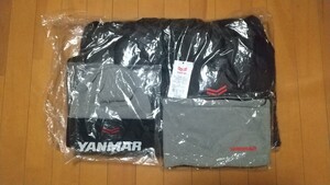 【未使用】YANMAR ヤンマー ジャンパー 防寒着 【L】送料無料！ニット帽&ネックウォーマー付き！ブルゾン ダウンジャケット クボタ イセキ 