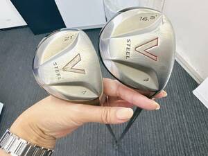 ☆75629　TaylorMade V-STEEL　M.A.S.2 PLUS　4.7番　フェアウェイウッド　2本まとめて