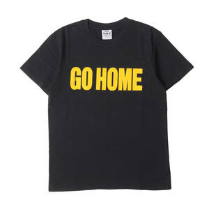 新品 TMT ティーエムティー Tシャツ サイズ:M 00s 2周年記念 GO HOME クルーネック 半袖Tシャツ デッドストック ブラック トップス