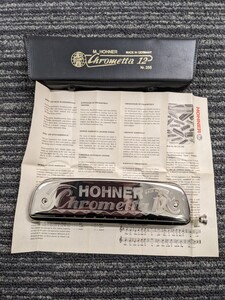 ホーナー　クロマチック ハーモニカ　HOHNER　Chrometta 12　中古