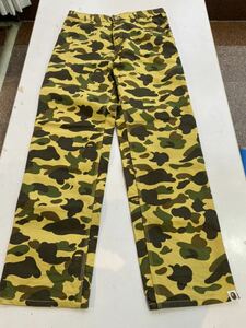 APE × CARHARTT カーハート 1st CAMO SINGLE KNEE PANT L