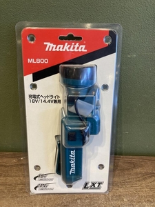 021■未使用品■マキタ makita 充電式ヘッドライト ML800