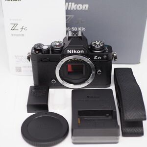 ■1411ショット■ Nikon Z fc ボディ ブラック 186010 ■ほぼ新品■