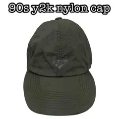 80s 90s y2k nylon cap slowpoke outdoor 銀