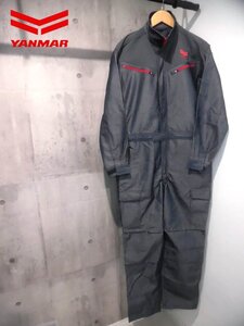 未使用品 YANMARヤンマー YS184 販促用 メカニックスーツL/ヘリンボーンつなぎ/オールインワン/ジャンプスーツ/農協 トラクター コンバイン