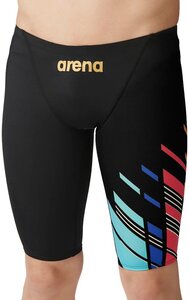 1564383-ARENA/メンズ 競泳水着 レーシングスパッツ ハーフレッグ 水泳 公式 WA承認モデル/M